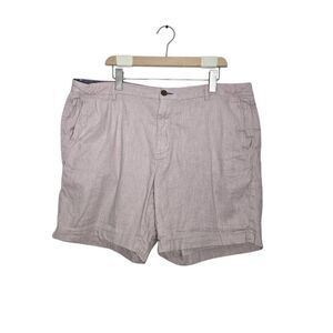 Faherty Shorts Size 40 Men's Organic Cotton Linen Blend Shorts
